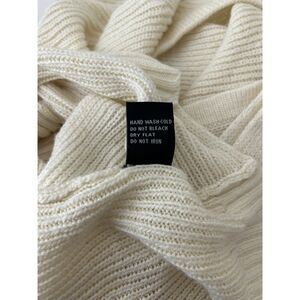 Lucca Couture Ivory V-Neck Sweater Vest Tank Size S